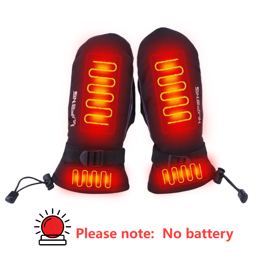 Cycling Gear Temperature - Electric Heating Gloves USB Charging Electric