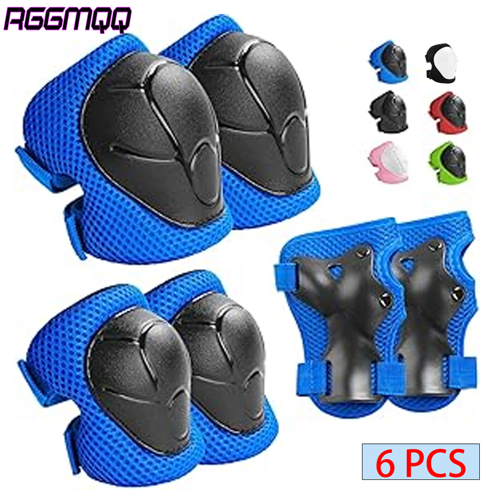 Cycling Gear Of The Year - 6PCS Kids Protective Gear Set Knee