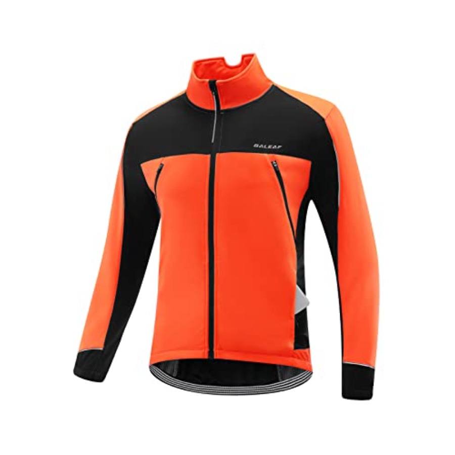 Cycling Gear For Cold Weather - baleaf Men's Winter Jacket Windproof Softshell