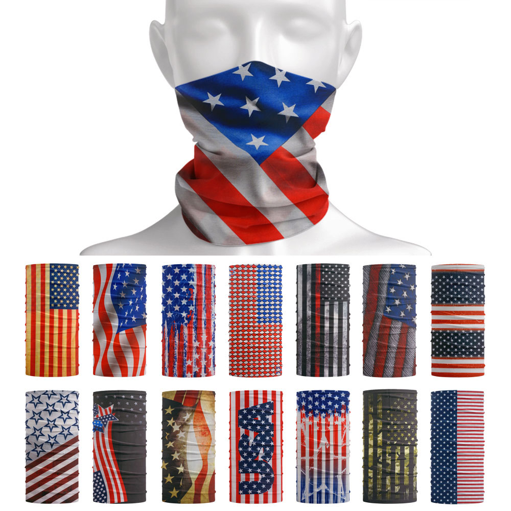 USA Flag Pattern Sun Protectiv - Cycling Gears avis et prix