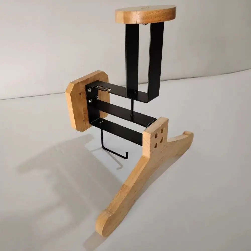 Wood Motorcycle Helmet Holder  - Cycling Gear Wall Organizer avis et prix