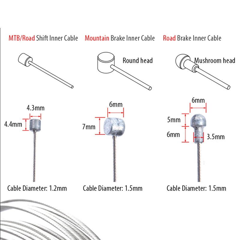 5pcs 2M MTB Bicycle Brake Line - Xc Mtb Gear avis et prix