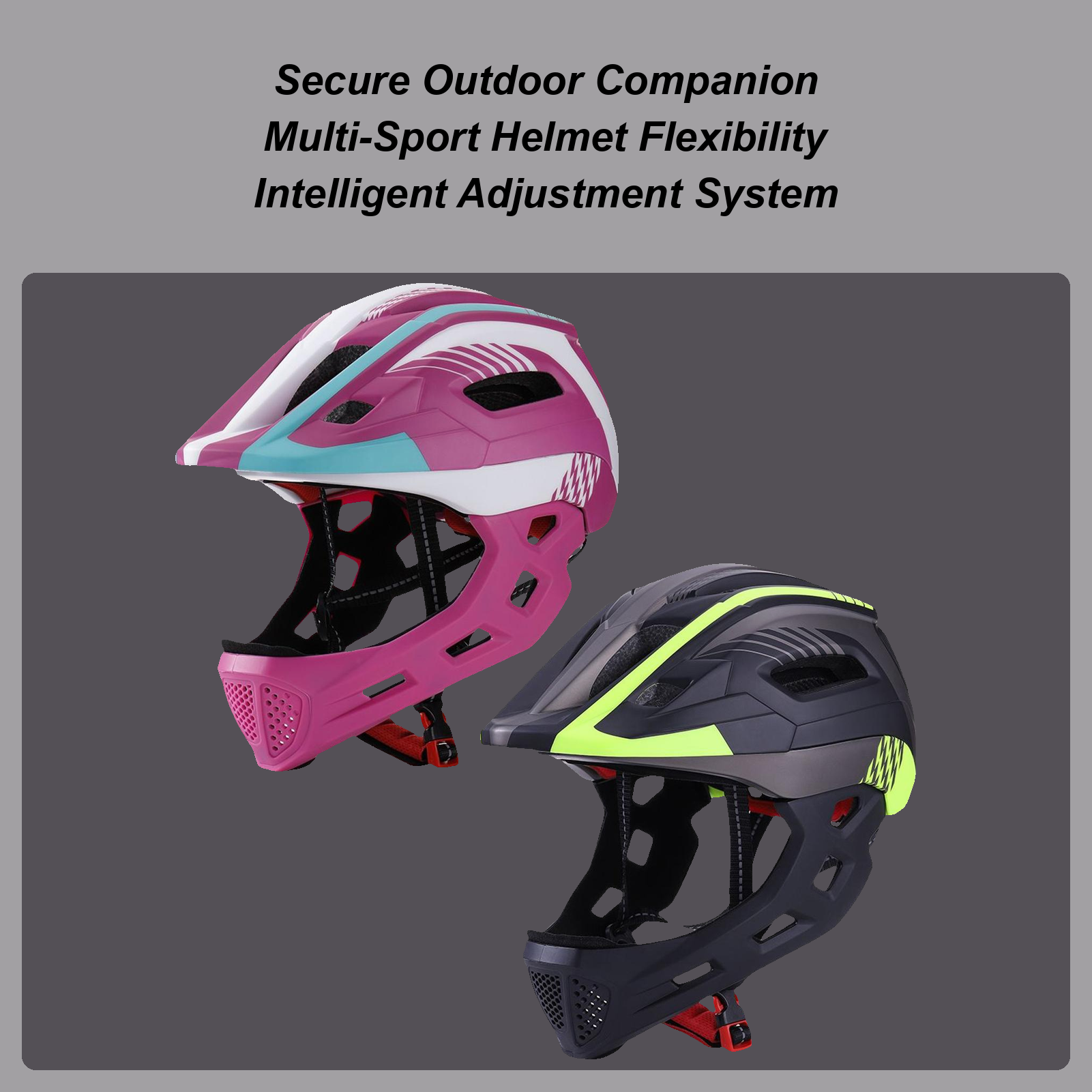 Youth Full Face Helmet Cycling - Cycling Gear Beginner avis et prix