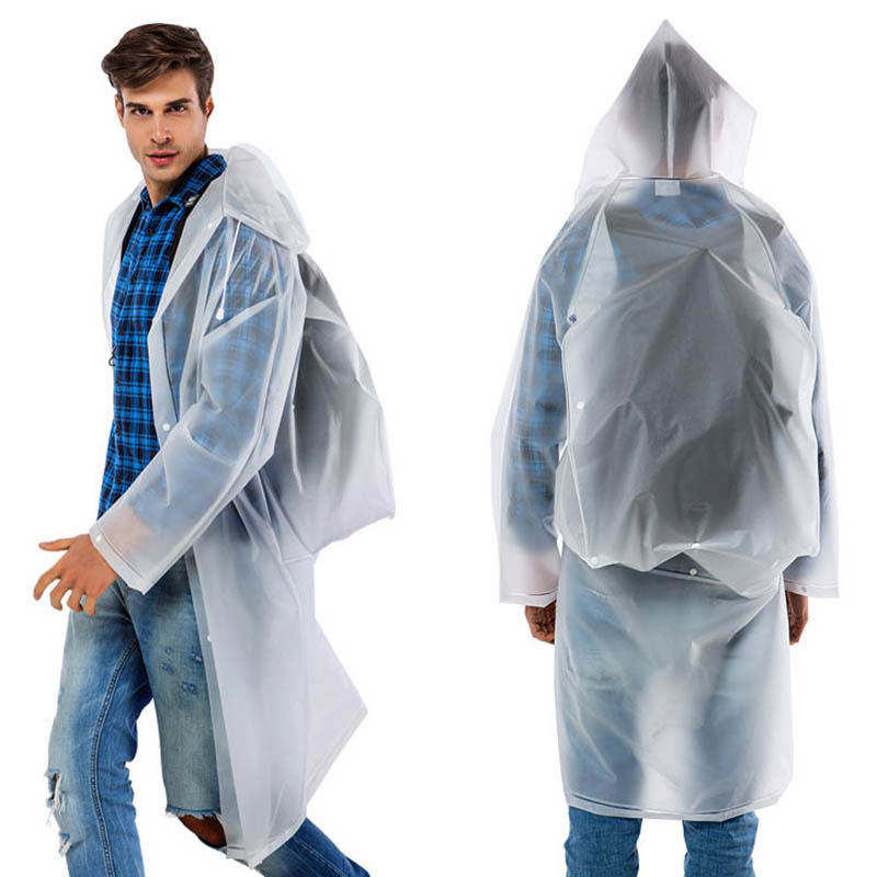 New Reusable Transparent EVA L - Cycling Gear For Rain avis et prix