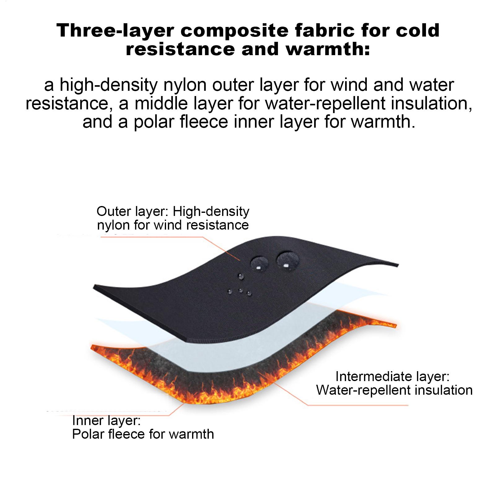 Warm Gloves Windproof Touchscr - Cycling Gear For Cold Weather avis et prix