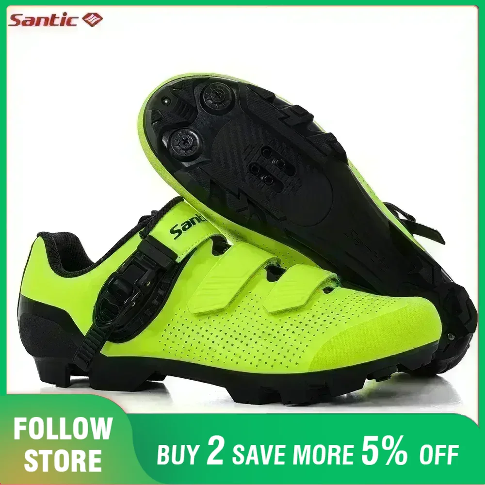Santic Mountain Bike Lock Shoe - Clipless Mtb Shoes avis et prix