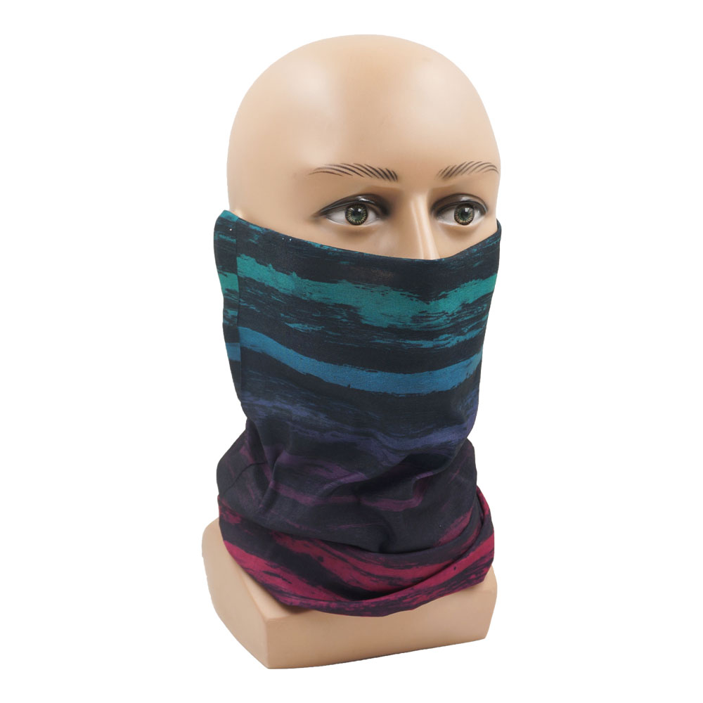 Tie-Dye Stripes Pattern Neckch - Cycling Gears avis et prix