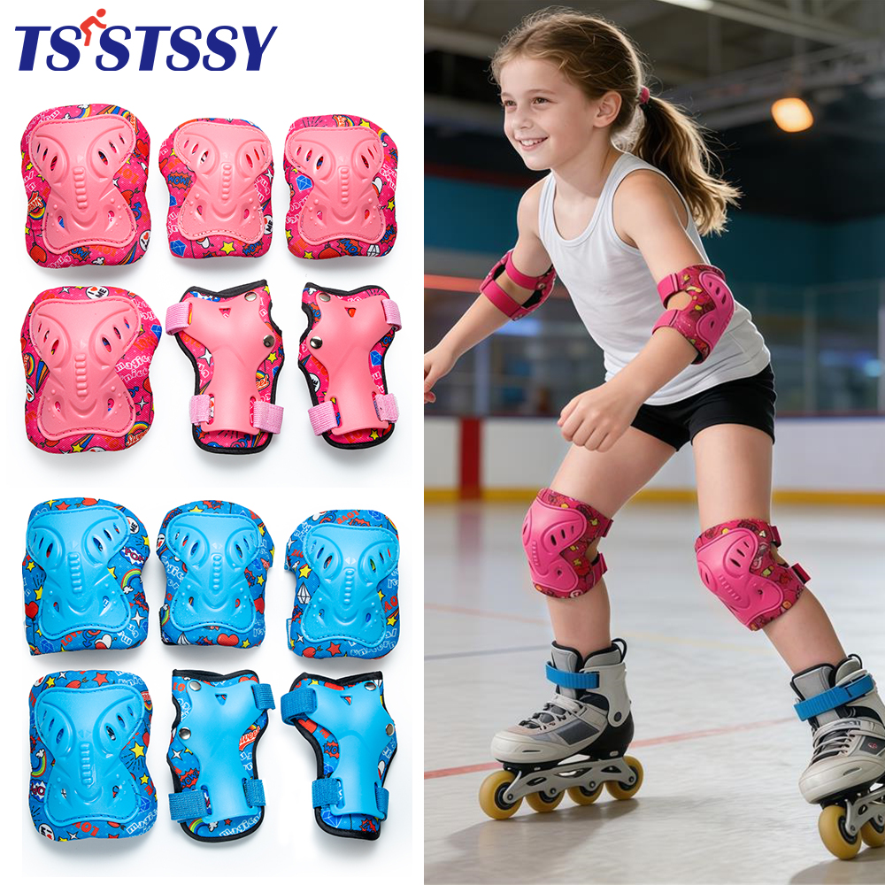 6Pcs/Set 3-12 Years Kids Prote - Cycling Gear Of The Year avis et prix