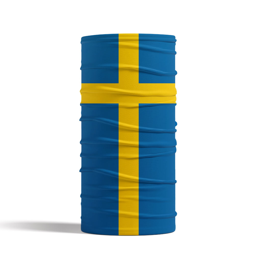 Sweden Flag Printed Bandana He - Cycling Gears avis et prix