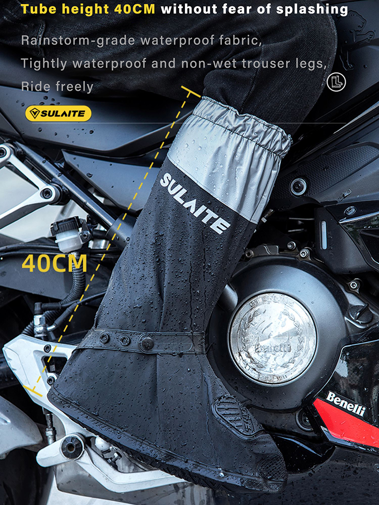 SULAITE Motorcycle Rain Boots  - Cycling Gear For Rain avis et prix