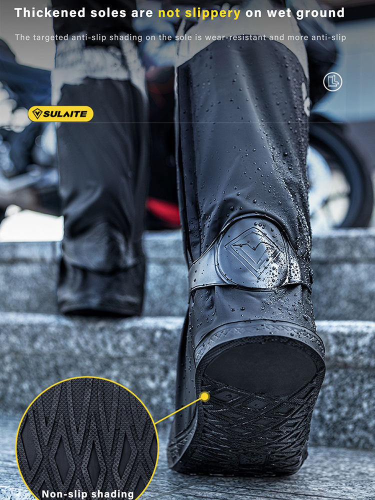 SULAITE Motorcycle Rain Boots  - Cycling Gear For Rain avis et prix