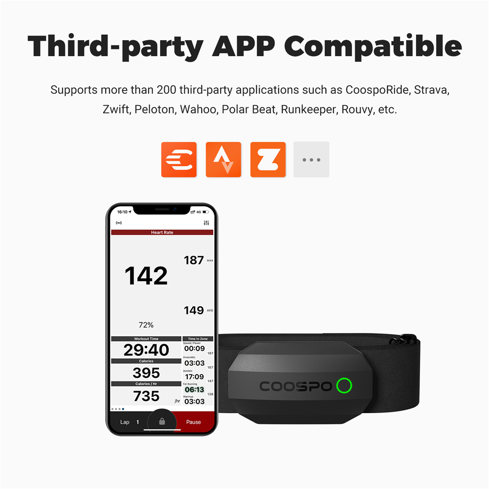COOSPO H808S Heart Rate Sensor - Cycling Zwift avis et prix