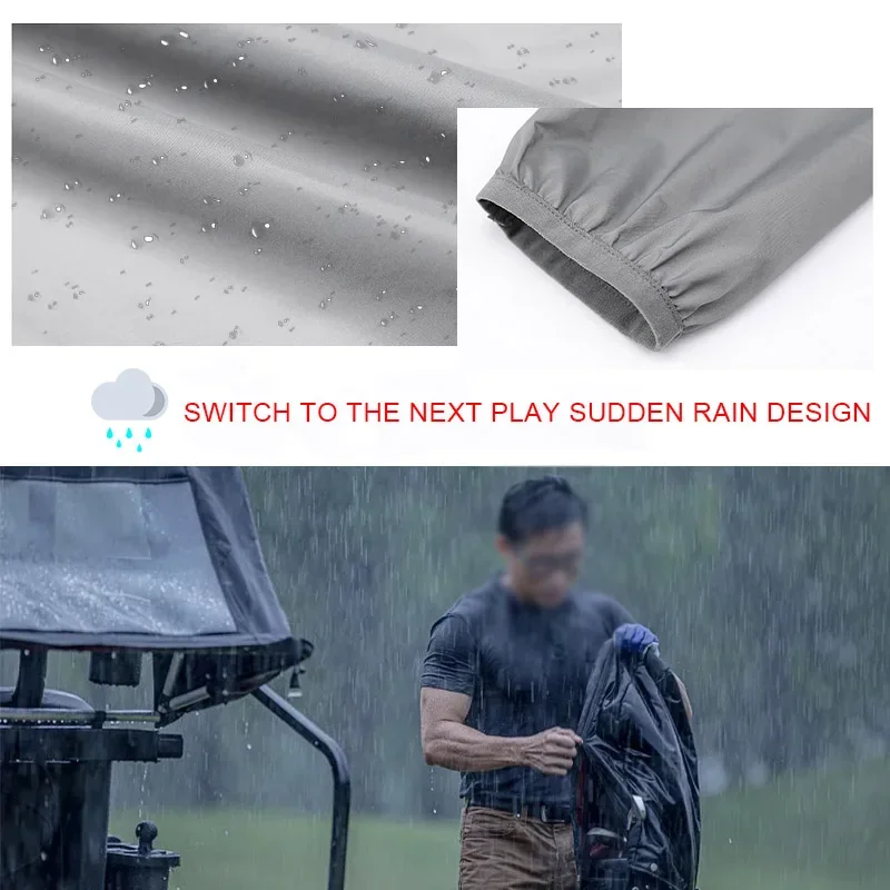 Golf Raincoat Lightweight Jack - Cycling Gear For Rain avis et prix