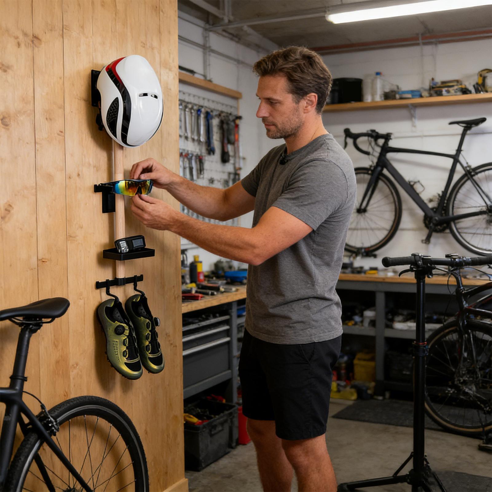 Vertical Cycling Gear Organize - Cycling Gear Wall Organizer avis et prix