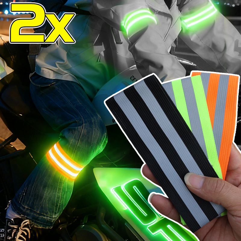 Reflective Bands Arm Wrist Leg - Cycling Gears avis et prix