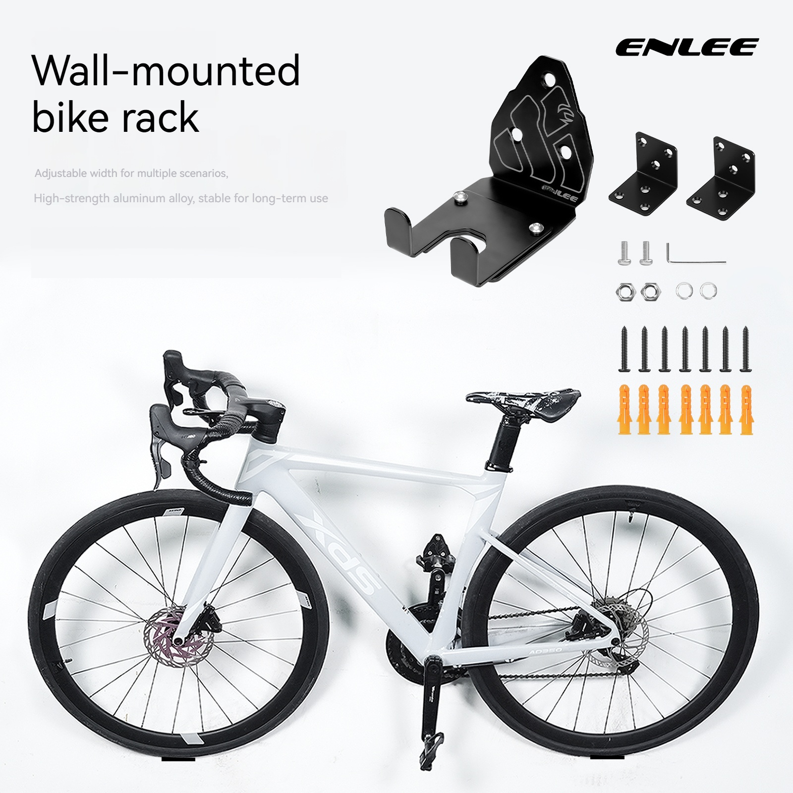 ENLEE Bicycle Rack Wall-Mounte - Cycling Gear Wall Organizer avis et prix