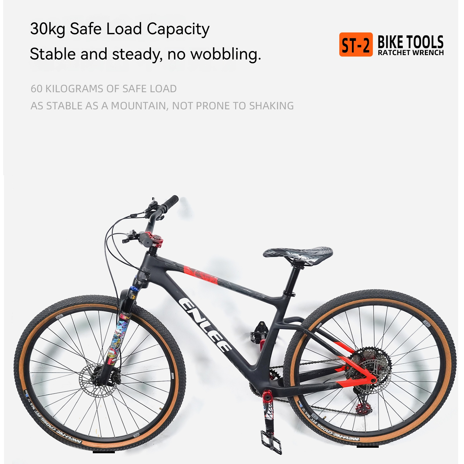 ENLEE Bicycle Rack Wall-Mounte - Cycling Gear Wall Organizer avis et prix