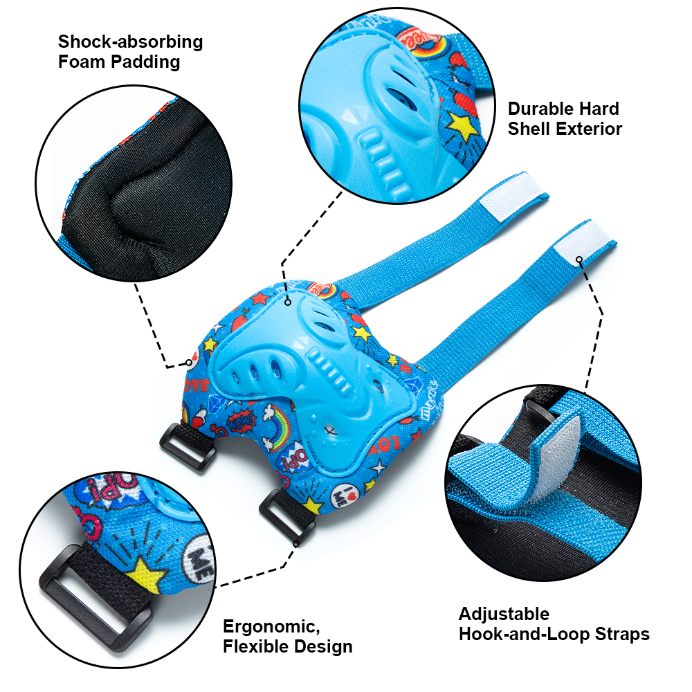 6 in 1 Kids 3-10 Years Knee Pa - Cycling Gear Of The Year avis et prix