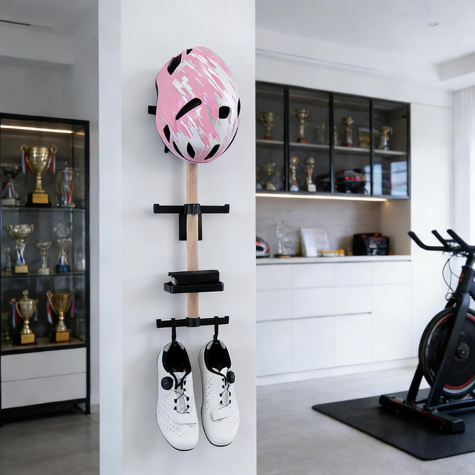 Bike Gear Wall Storage Rack, S - Cycling Gear Wall Organizer avis et prix