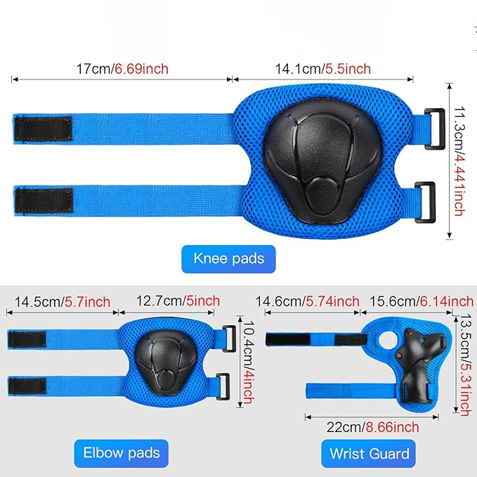 6PCS Kids Protective Gear Set  - Cycling Gear Of The Year avis et prix