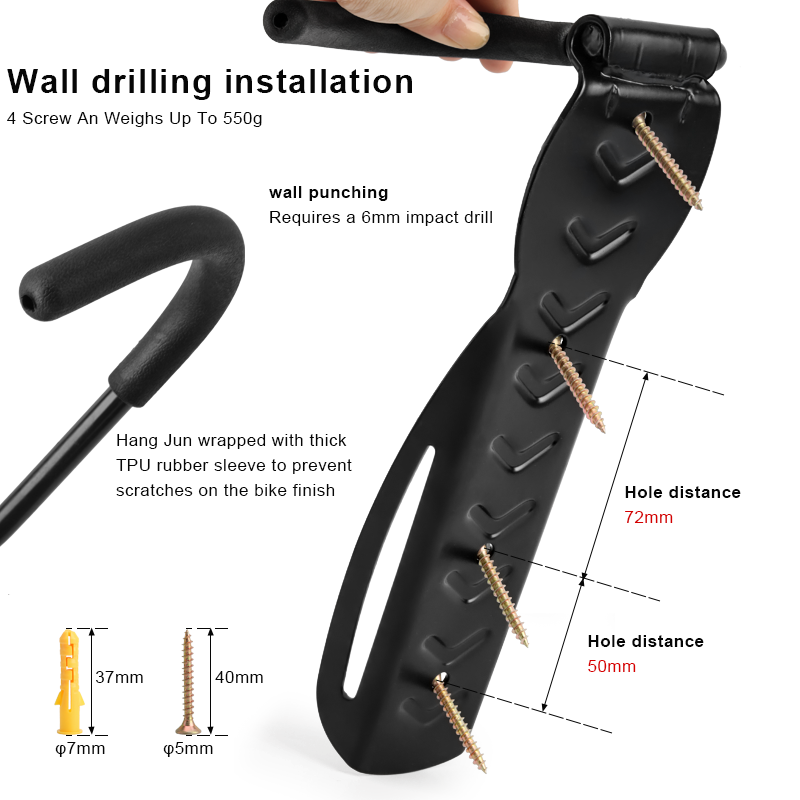 Bicycle Stand Wall Mount Bike  - Cycling Gear Wall Organizer avis et prix