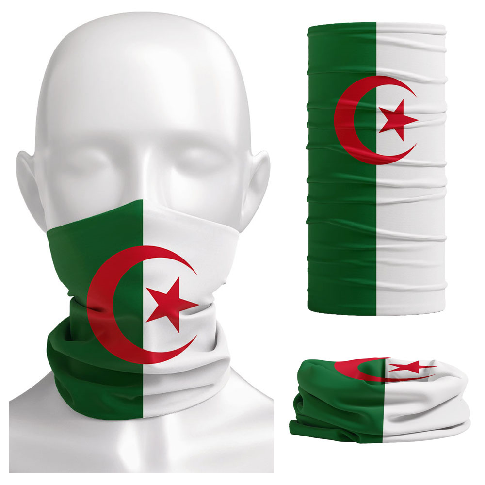 Algeria Flag Printed Bandana H - Cycling Gears avis et prix