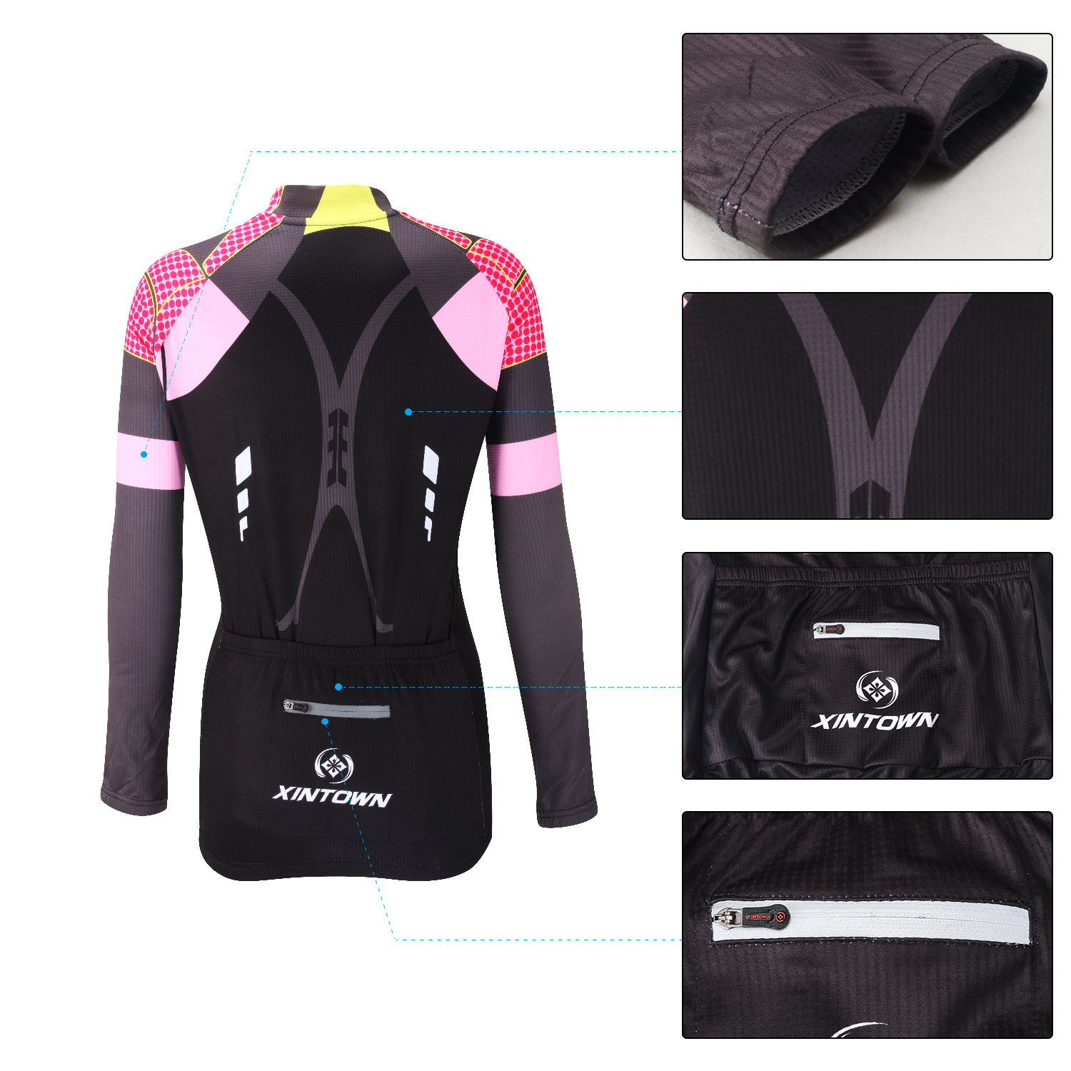 XINTOWN Women's Long Sleeve Cy - Cycling Gear Women Sale avis et prix
