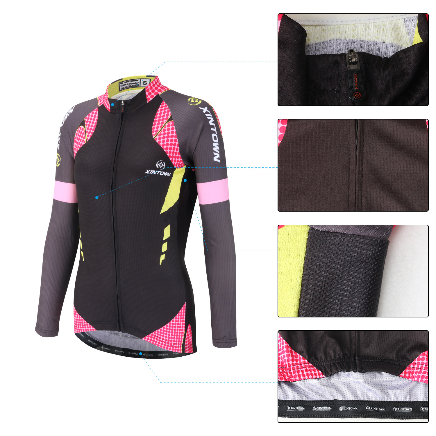 XINTOWN Women's Long Sleeve Cy - Cycling Gear Women Sale avis et prix