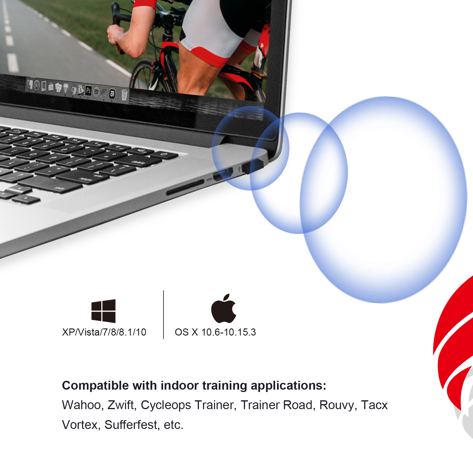 USB ANT+ Stick Dongle Wireless - Cycling Zwift avis et prix
