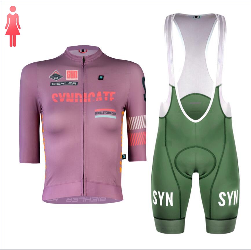 SYN Purple short sleeve Jersey - Cycling Gear Women Sale avis et prix