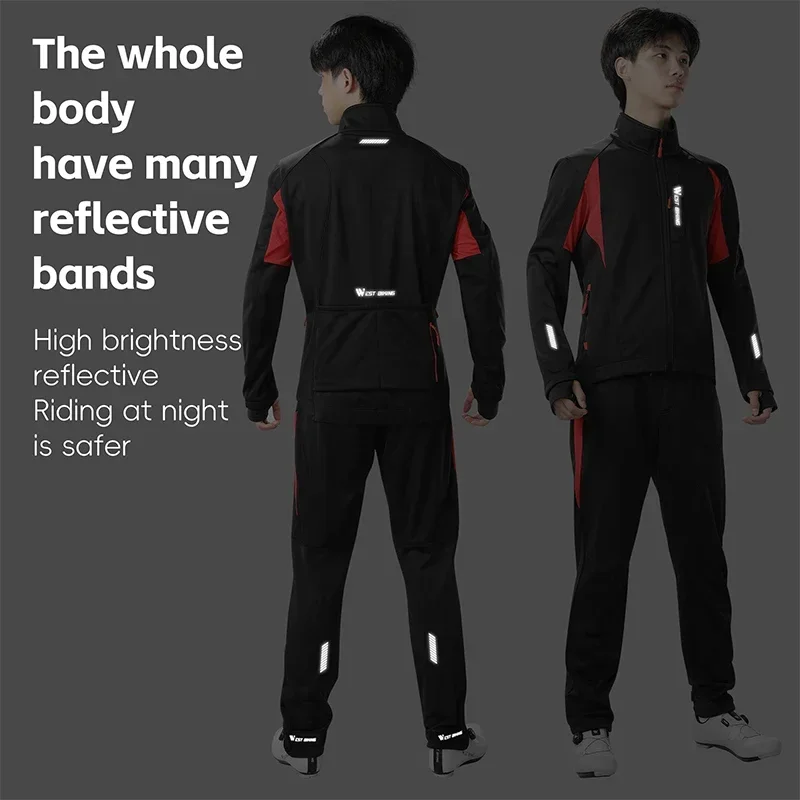 WEST BIKING Men's Winter Cycli - Cycling Gear Women Sale avis et prix