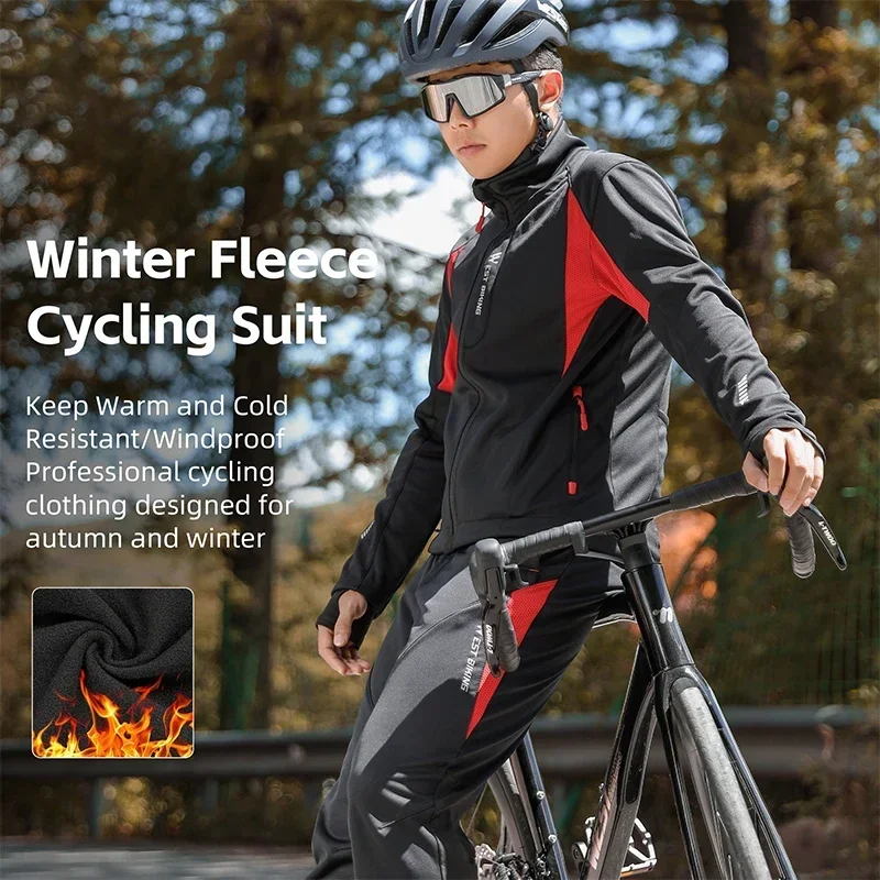WEST BIKING Men's Winter Cycli - Cycling Gear Women Sale avis et prix