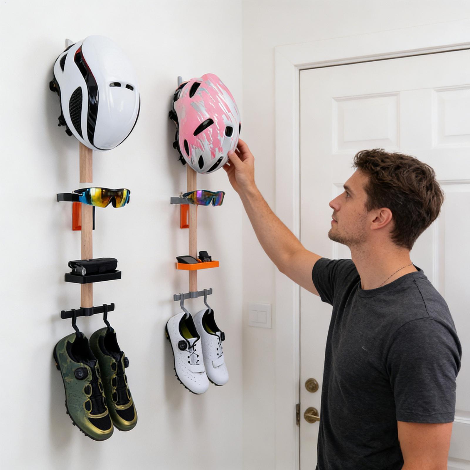 Vertical Cycling Gear Organize - Cycling Gear Wall Organizer avis et prix