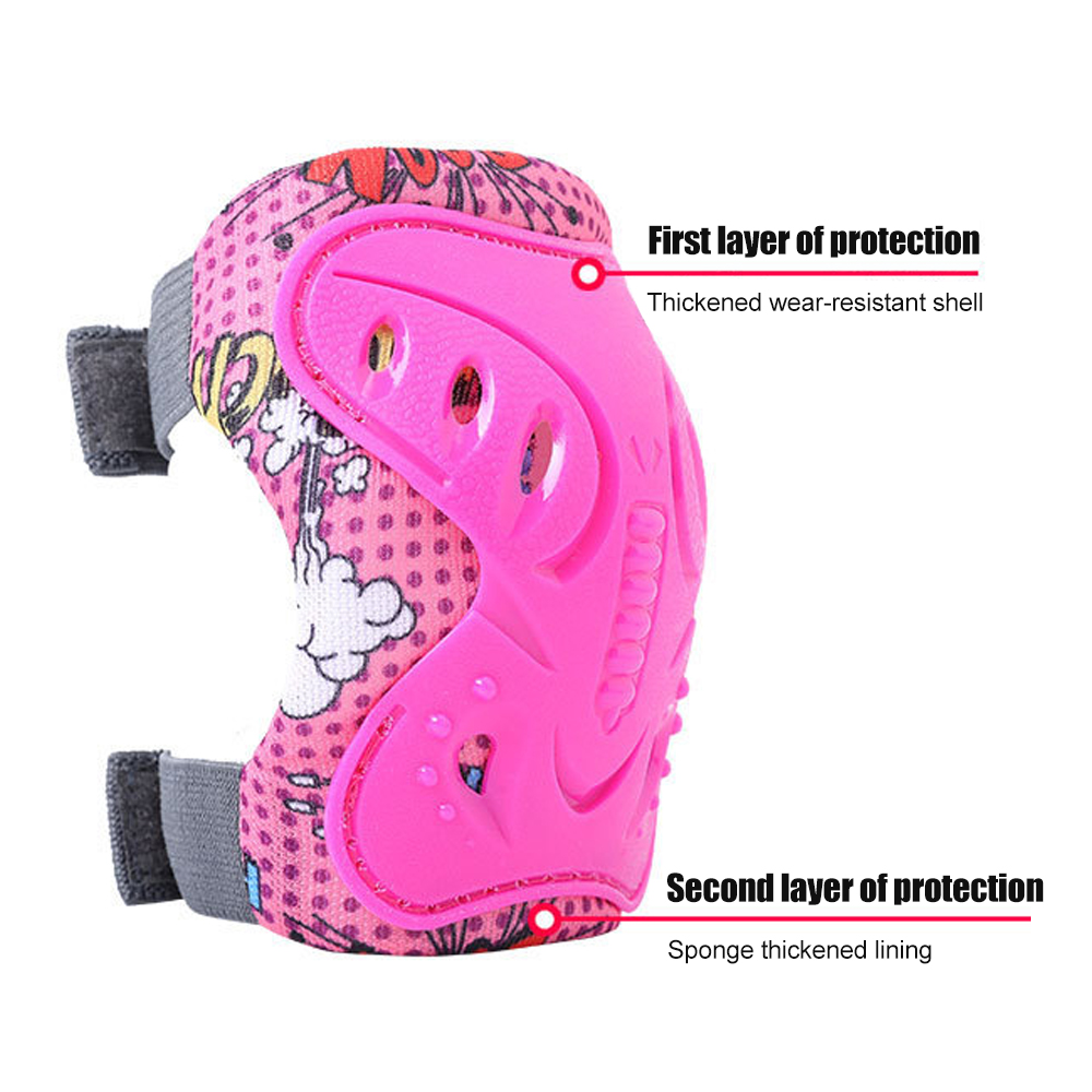 6Pcs Kids 3-12 Years Knee Elbo - Cycling Gear Of The Year avis et prix
