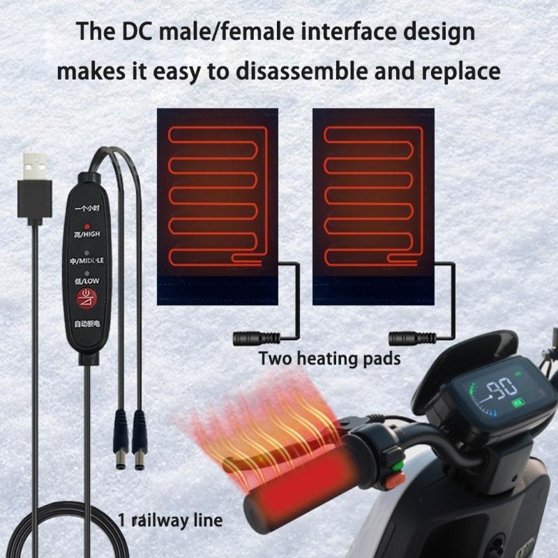 Electric Heated Grip Warmer Co - Cycling Gear For Cold Weather avis et prix