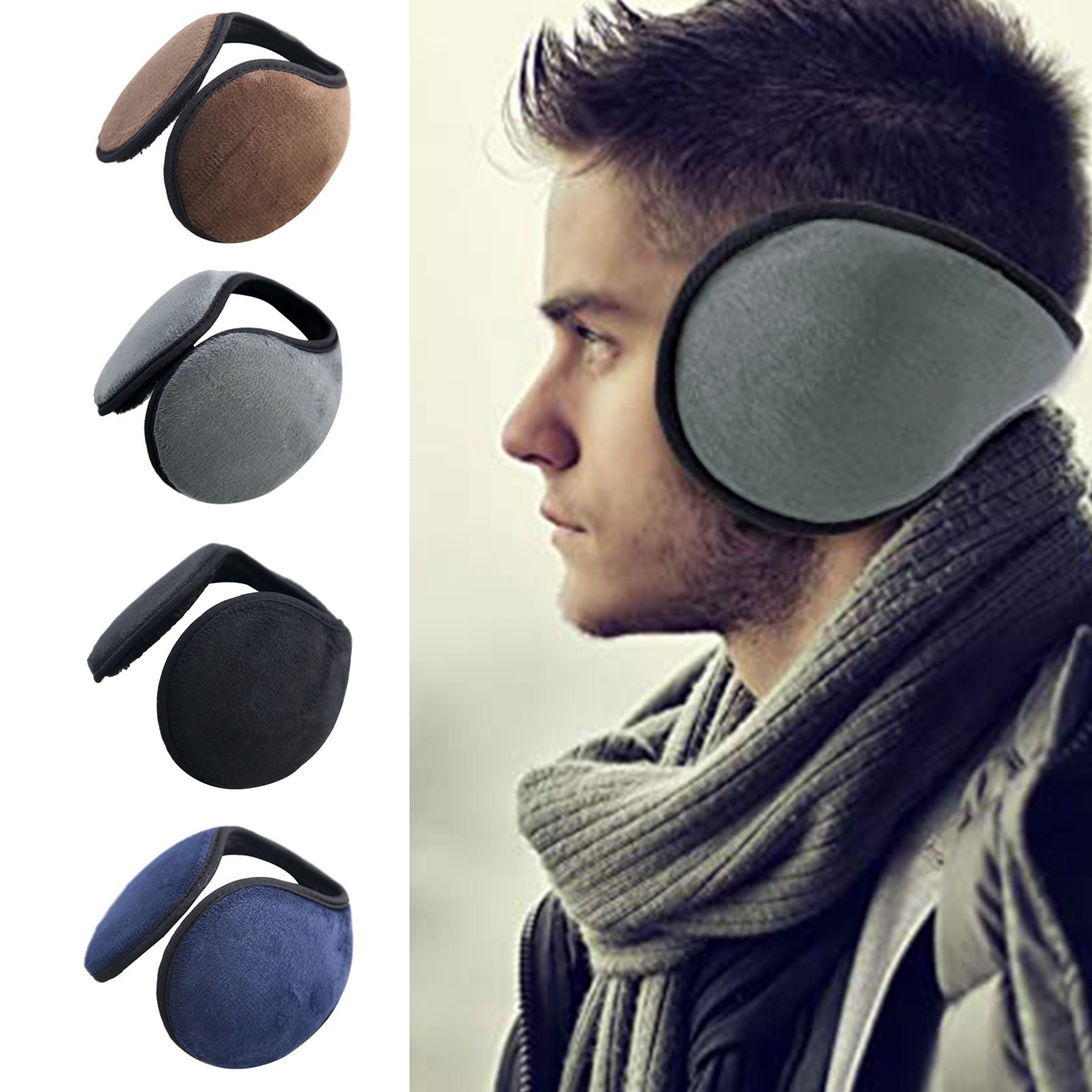 Winter Ear Muffs Warm Fleece F - Cycling Gear For Cold Weather avis et prix