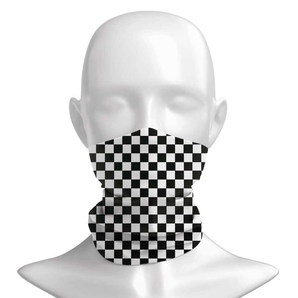 Checkered Ska Printed Headband - Cycling Gears avis et prix