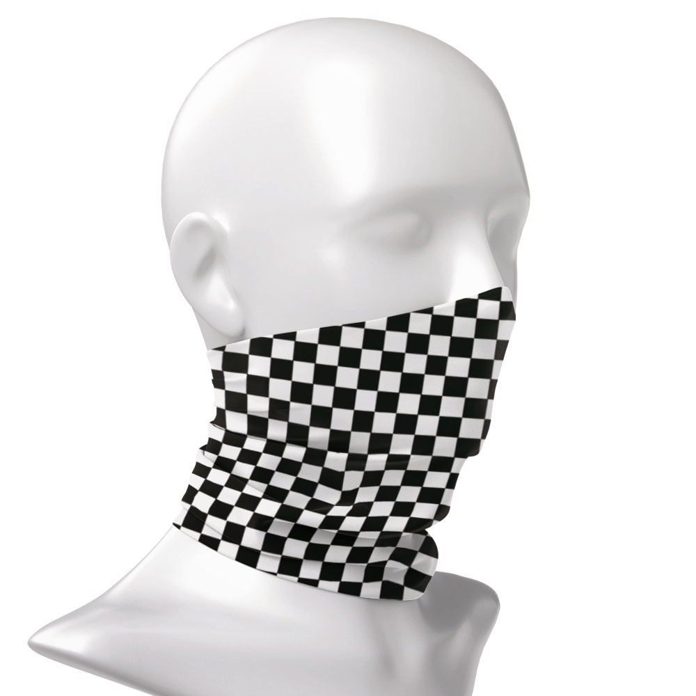 Checkered Ska Printed Headband - Cycling Gears avis et prix